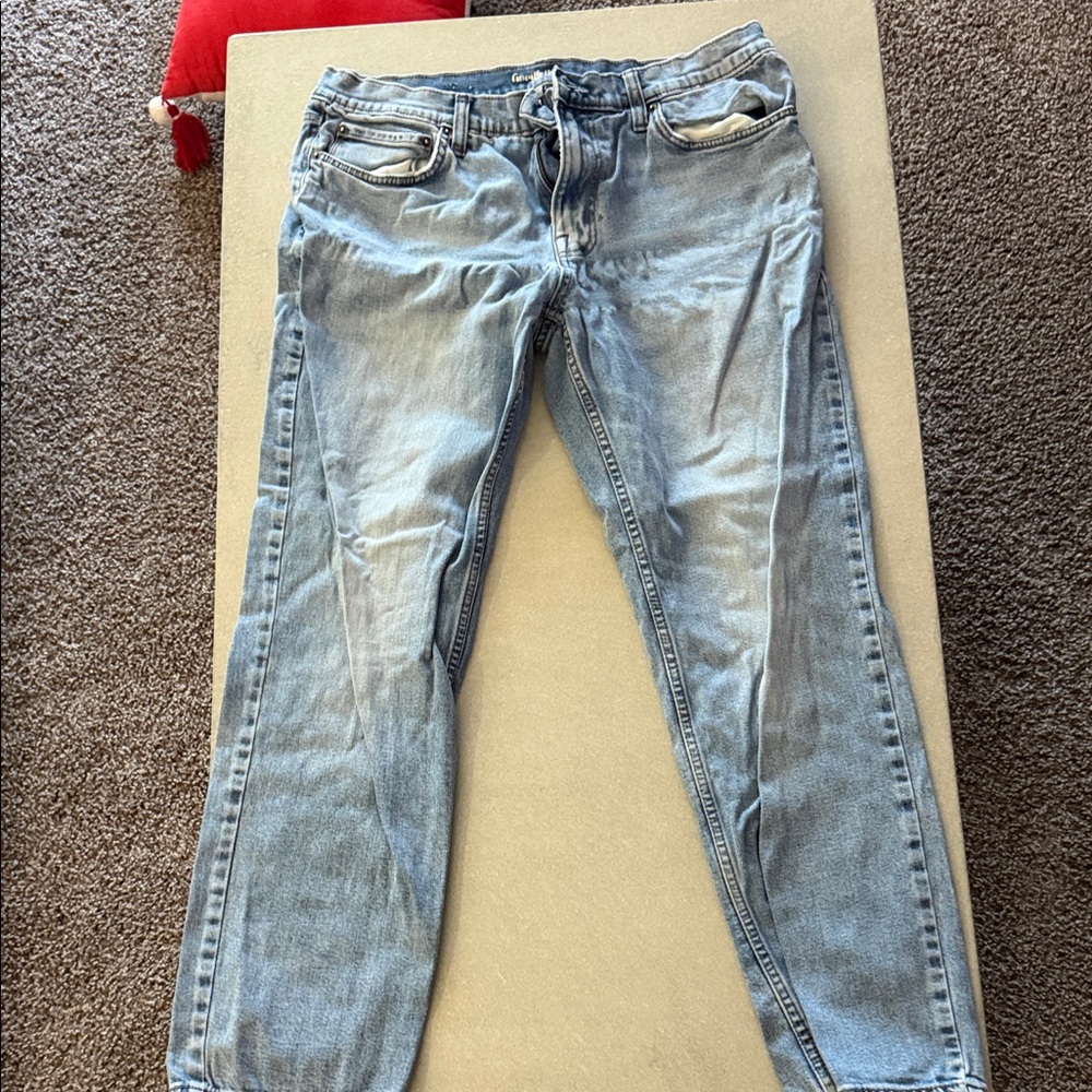 Men's Relaxed Fit Light Blue Jeans